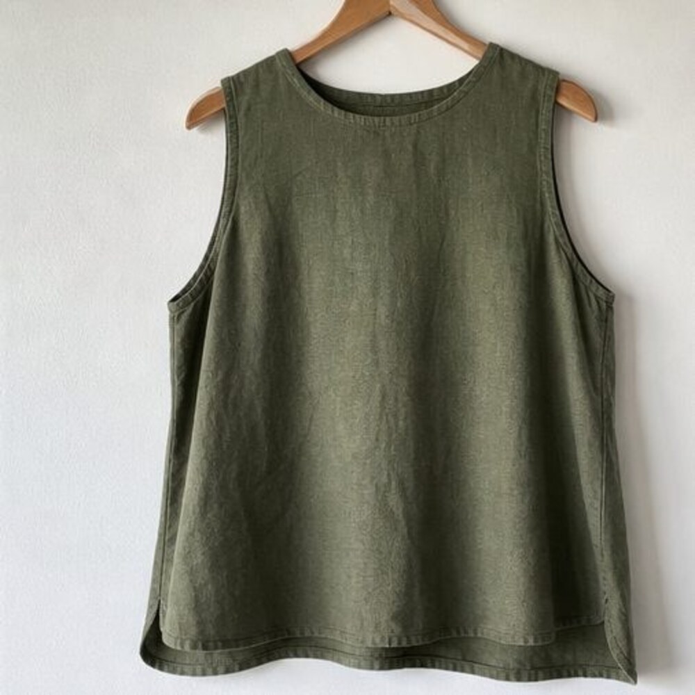 Olive Tunic Blouse